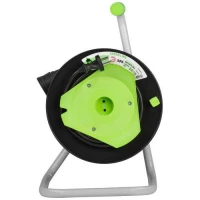 Удлинитель на пластик. катушке 1х30м без заземл. GAZ-2x0.75-30m Greenline ПВС 2х0.75 Эра Б0065111 ТехноИмпульс