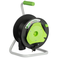 Удлинитель на пластик. катушке 1х30м без заземл. GAZ-2x0.75-30m Greenline ПВС 2х0.75 Эра Б0065111 ТехноИмпульс