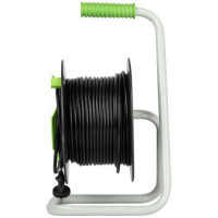 Удлинитель на пластик. катушке 1х40м без заземл. GAZ-2x1-40m Greenline ПВС 2х1 Эра Б0065109 ТехноИмпульс