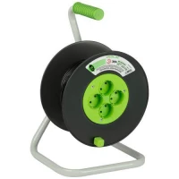 Удлинитель на пластик. катушке 4х20м без заземл. KAT-2x0.75-20m Greenline ПВС 2х0.75 Эра Б0065069 ТехноИмпульс