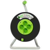 Удлинитель на пластик. катушке 4х20м без заземл. KAT-2x0.75-20m Greenline ПВС 2х0.75 Эра Б0065069 ТехноИмпульс