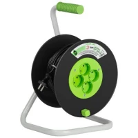 Удлинитель на пластик. катушке 4х30м без заземл. KAT-2x0.75-30m Greenline ПВС 2х0.75 Эра Б0065140 ТехноИмпульс