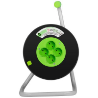 Удлинитель на пластик. катушке 4х30м без заземл. KAT-2x1.5-30m Greenline ПВС 2х1.5 Эра Б0065083 ТехноИмпульс