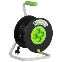 Удлинитель на пластик. катушке 4х40м без заземл. KAT-2x1-40m Greenline ПВС 2х1 Эра Б0065087 ТехноИмпульс