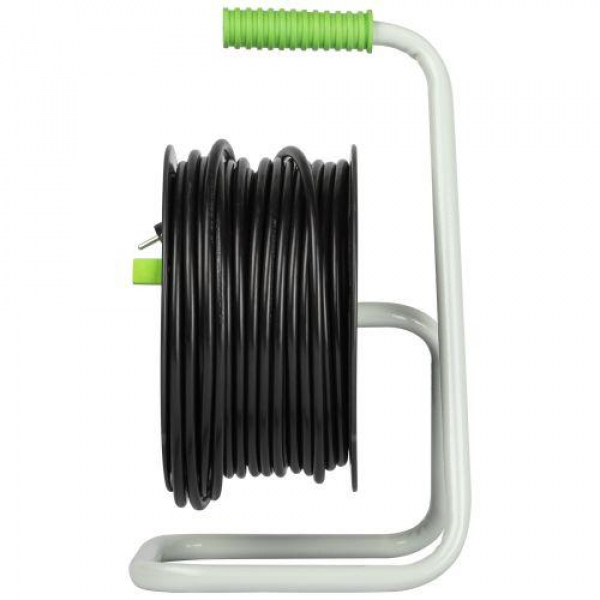 Удлинитель на пластик. катушке 4х40м с заземл. KAT-3x1.5-40m Greenline ПВС 3х1.5 Эра Б0065132 ТехноИмпульс