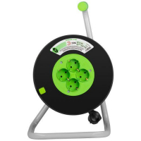 Удлинитель на пластик. катушке 4х40м с заземл. KAT-3x1-40m Greenline ПВС 3х1 Эра Б0065116 ТехноИмпульс