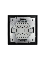 Выключатель 1-кл. с индик. СП ZIMA IP20 10А безвинт. зажим черн. бархат LEZARD 704-4288-111QC ТехноИмпульс