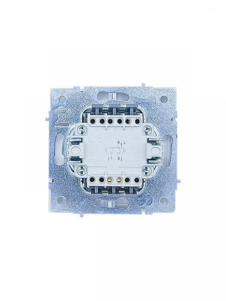 Выключатель 2-кл. с индик. СП ZIMA IP20 10А безвинт. зажим бел. LEZARD 704-0288-112QC ТехноИмпульс