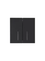 Выключатель 2-кл. с индик. СП ZIMA IP20 10А безвинт. зажим черн. бархат LEZARD 704-4288-112QC ТехноИмпульс