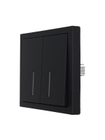 Выключатель 2-кл. с индик. СП ZIMA IP20 10А безвинт. зажим черн. бархат LEZARD 704-4288-112QC ТехноИмпульс