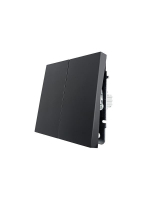 Выключатель 2-кл СП ZIMA IP20 10А безвинт. зажим черн. бархат LEZARD 704-4288-101QC ТехноИмпульс