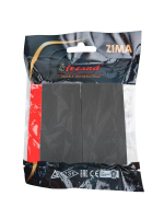 Выключатель 2-кл СП ZIMA IP20 10А безвинт. зажим черн. бархат LEZARD 704-4288-101QC ТехноИмпульс