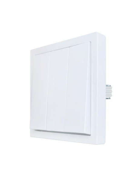 Выключатель 3-кл. СП ZIMA IP20 10А безвинт. зажим бел. LEZARD 704-0288-109QC ТехноИмпульс