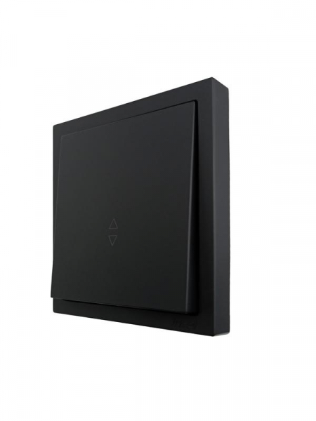 Выключатель проходной 1-кл. СП ZIMA IP20 10А безвинт. зажим черн. бархат LEZARD 704-4288-105QC ТехноИмпульс