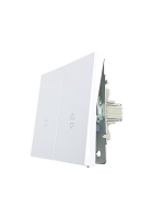 Выключатель проходной 2-кл. СП ZIMA IP20 10А безвинт. зажим бел. LEZARD 704-0288-106QC ТехноИмпульс