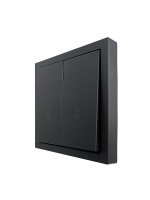 Выключатель проходной 2-кл. СП ZIMA IP20 10А безвинт. зажим черн. бархат LEZARD 704-4288-106QC ТехноИмпульс