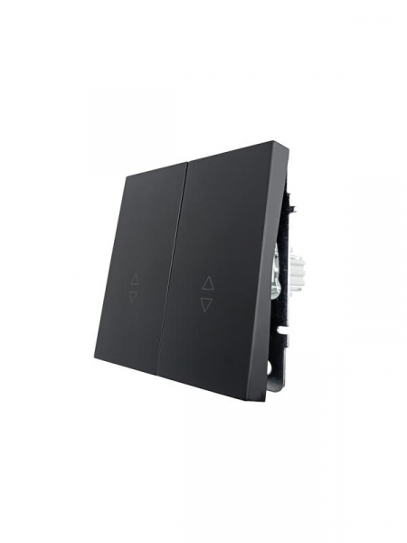 Выключатель проходной 2-кл. СП ZIMA IP20 10А безвинт. зажим черн. бархат LEZARD 704-4288-106QC ТехноИмпульс