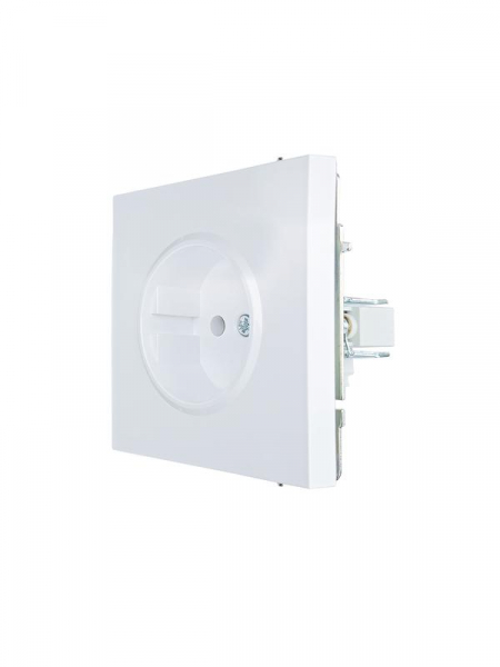 Розетка 1 мест. б/з СП ZIMA IP20 16А ПБТ безвинт. зажим бел. LEZARD 704-0288-121BQC ТехноИмпульс