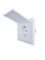 Розетка 1-мест. с/з с крышкой СП ZIMA 16А ПБТ безвинт. зажим бел. LEZARD 704-0288-123BQC ТехноИмпульс