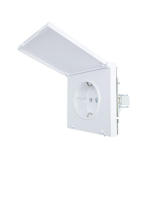 Розетка 1-мест. с/з с крышкой СП ZIMA 16А ПБТ безвинт. зажим бел. LEZARD 704-0288-123BQC ТехноИмпульс