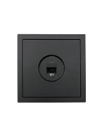 Розетка компьютерная 1-мест. СП ZIMA IP20 черн. бархат LEZARD 704-4288-140 ТехноИмпульс