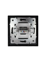 Розетка компьютерная 1-мест. СП ZIMA IP20 черн. бархат LEZARD 704-4288-140 ТехноИмпульс