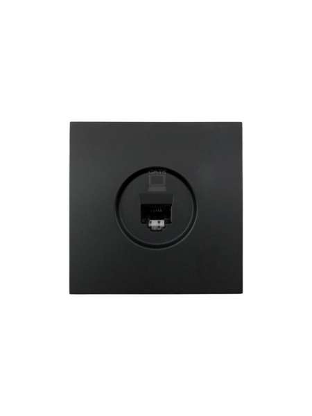 Розетка компьютерная 1-мест. СП ZIMA IP20 черн. бархат LEZARD 704-4288-140 ТехноИмпульс