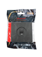 Розетка компьютерная 1-мест. СП ZIMA IP20 черн. бархат LEZARD 704-4288-140 ТехноИмпульс