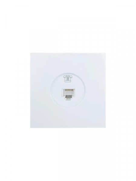 Розетка телефонная евро СП ZIMA IP20 бел. LEZARD 704-0288-137 ТехноИмпульс