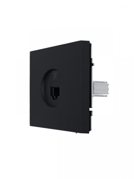 Розетка телефонная евро СП ZIMA IP20 черн. бархат LEZARD 704-4288-137 ТехноИмпульс