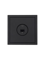 Розетка телефонная евро СП ZIMA IP20 черн. бархат LEZARD 704-4288-137 ТехноИмпульс