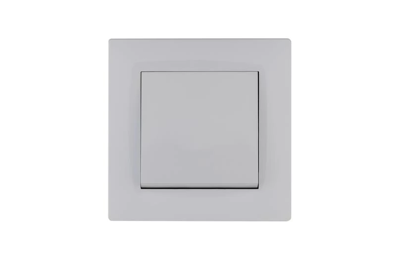 Выключатель 1-клав. Karea RIZZ бел. Makel 88001001 ТехноИмпульс