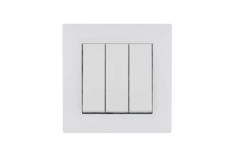 Выключатель 3-клав. 1 вход 3 выхода Karea RIZZ бел. Makel 88001091 ТехноИмпульс
