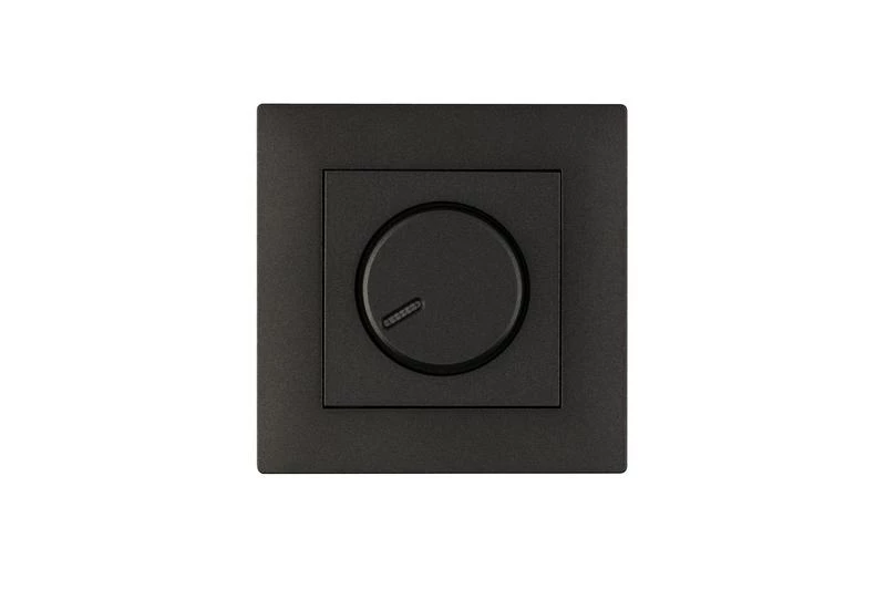 Розетка 1-м Karea RIZZ STAR без заземл. дым. металлик Makel 88050022 ТехноИмпульс