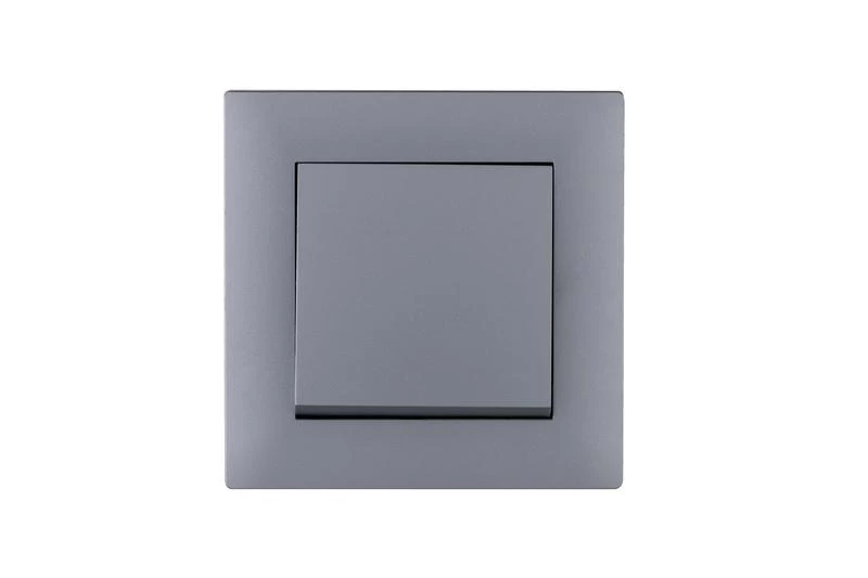 Выключатель 1-клав. Karea RIZZ STAR сер. Makel 88065001 ТехноИмпульс