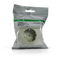 Розетка ArtGallery 16А с заземл. со шторками быстрозажим. клем. механизм шампань SE GAL000545S ТехноИмпульс