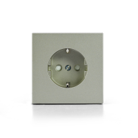 Розетка ArtGallery 16А с заземл. со шторками быстрозажим. клем. механизм шампань SE GAL000545S ТехноИмпульс