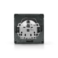 Розетка ArtGallery 16А с заземл. со шторками быстрозажим. клем. механизм шампань SE GAL000545S ТехноИмпульс