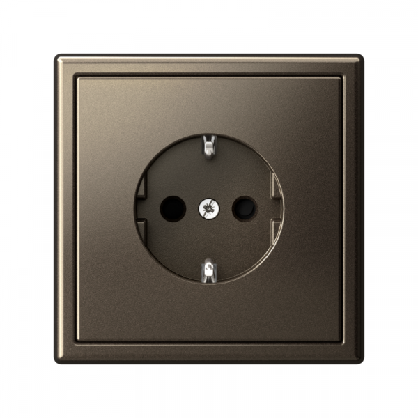 Розетка ArtGallery 16А с заземл. со шторками быстрозажим. клем. механизм мокко SE GAL000645S ТехноИмпульс