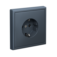 Розетка ArtGallery 16А с заземл. со шторками быстрозажим. клем. механизм грифель SE GAL000745S ТехноИмпульс