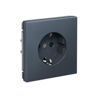 Розетка ArtGallery 16А с заземл. со шторками быстрозажим. клем. механизм грифель SE GAL000745S ТехноИмпульс