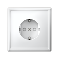 Розетка ArtGallery 16А с заземл. со шторками быстрозажим. клем. механизм лотос SE GAL001345S ТехноИмпульс