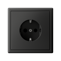 Розетка ArtGallery 16А с заземл. со шторками быстрозажим. клем. механизм базальт SE GAL001445S ТехноИмпульс