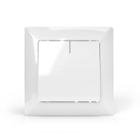 Выключатель 1-кл. СП AVA 10А IP20 с индикатором в сборе бел. TOKOV LIGHT TKL-AV-V1IF-C01 ТехноИмпульс