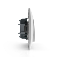 Выключатель 1-кл. СП AVA 10А IP20 с индикатором в сборе бел. TOKOV LIGHT TKL-AV-V1IF-C01 ТехноИмпульс