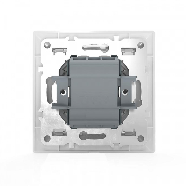 Выключатель 1-кл. СП AVA 10А IP20 с индикатором в сборе бел. TOKOV LIGHT TKL-AV-V1IF-C01 ТехноИмпульс