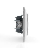 Выключатель 2-кл. СП AVA 10А IP20 с индикатором в сборе бел. TOKOV LIGHT TKL-AV-V2IF-C01 ТехноИмпульс