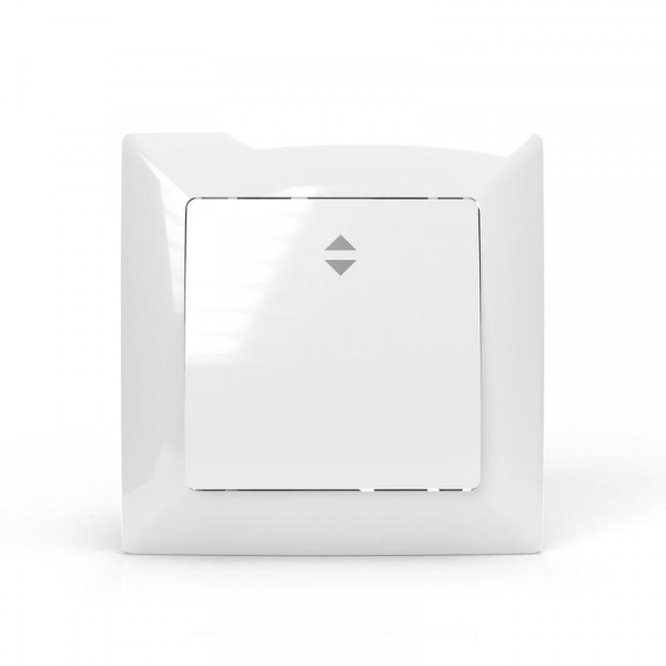 Переключатель проходной 1-кл. СП AVA 10А IP20 в сборе бел. TOKOV LIGHTTKL-AV-P1F-C01 ТехноИмпульс