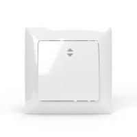 Переключатель проходной 1-кл. СП AVA 10А IP20 в сборе бел. TOKOV LIGHTTKL-AV-P1F-C01 ТехноИмпульс