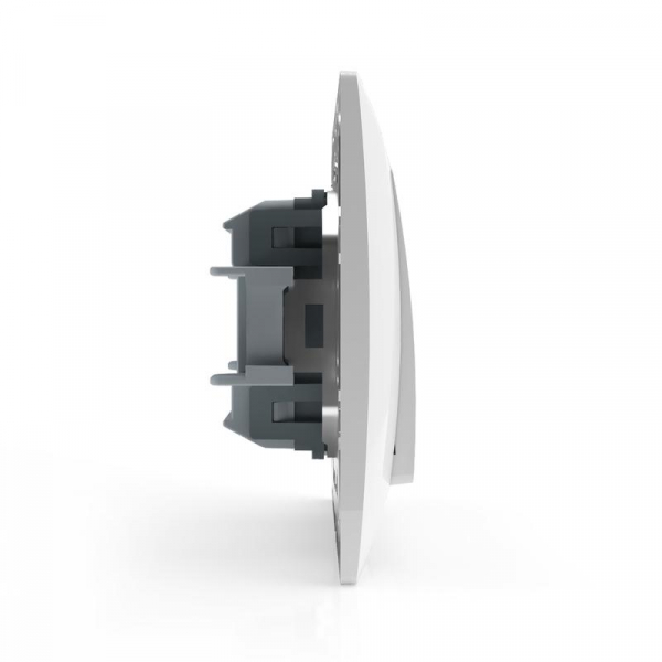 Переключатель проходной 1-кл. СП AVA 10А IP20 в сборе бел. TOKOV LIGHTTKL-AV-P1F-C01 ТехноИмпульс